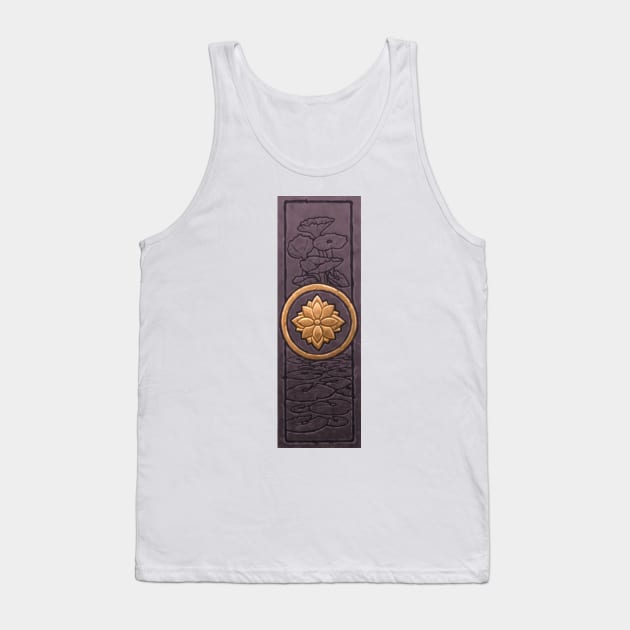 Golden Lotus (fullsize) Tank Top by Griffen